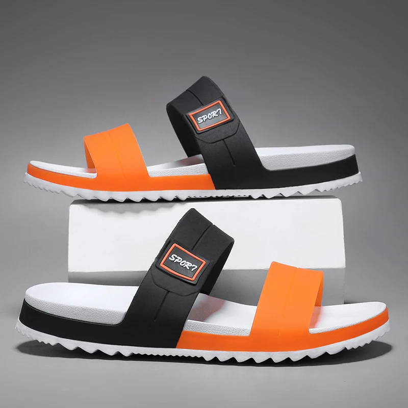 Men's Slippers Indoor Outdoor Sandals Flip-flops Non-slip Home Slippers