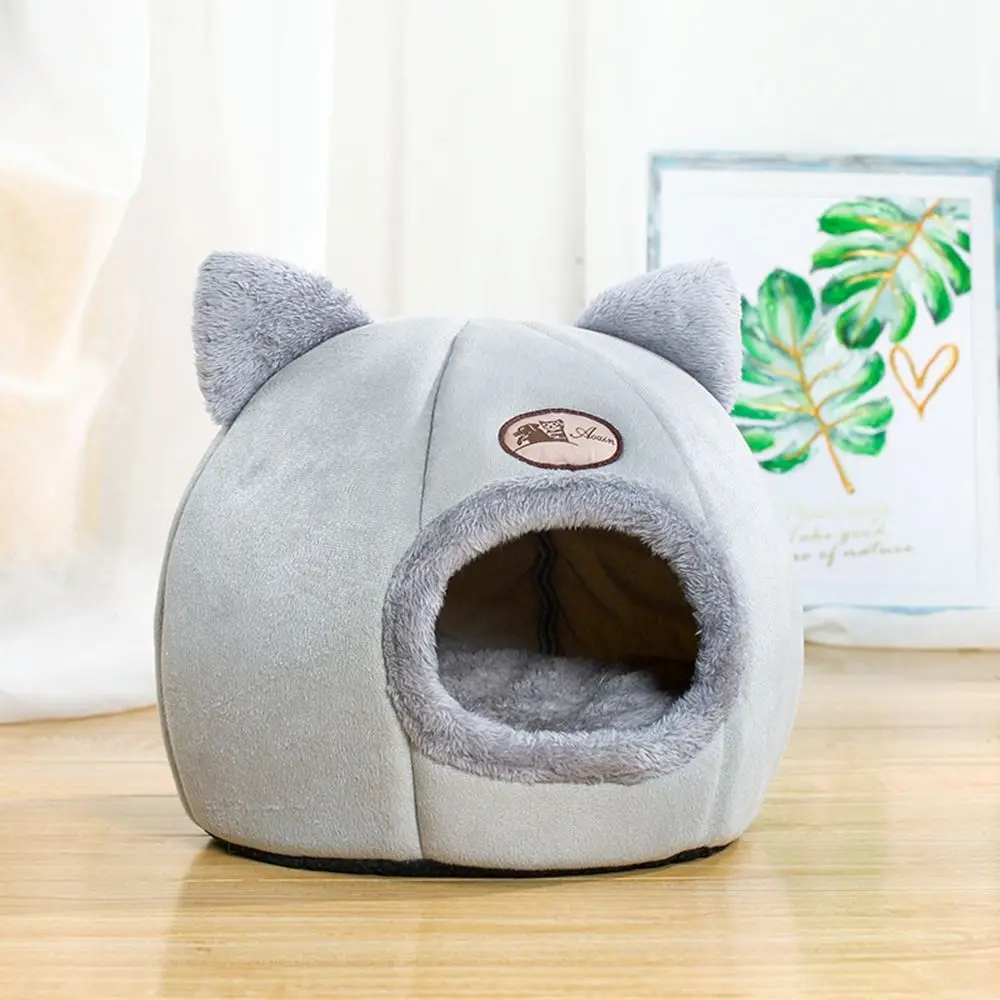 

Cozy Washable Comfortable House Puppy Small Dog Kennel Cat Mat Winter Pet Supplies Dog House Cat Bed Cat Cushion