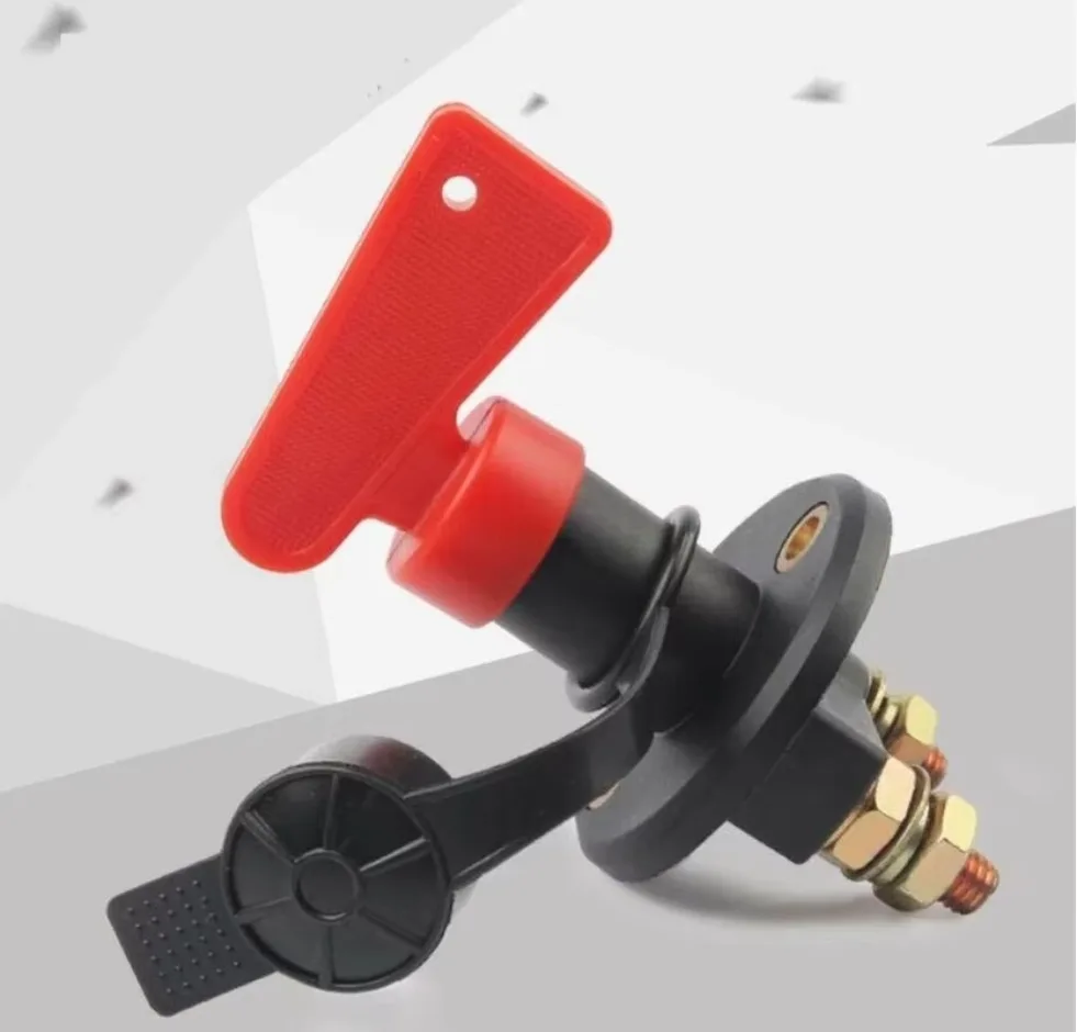 12V 100A (OFF-ON) Car Bus battery disconnect key switch isolator main kill power