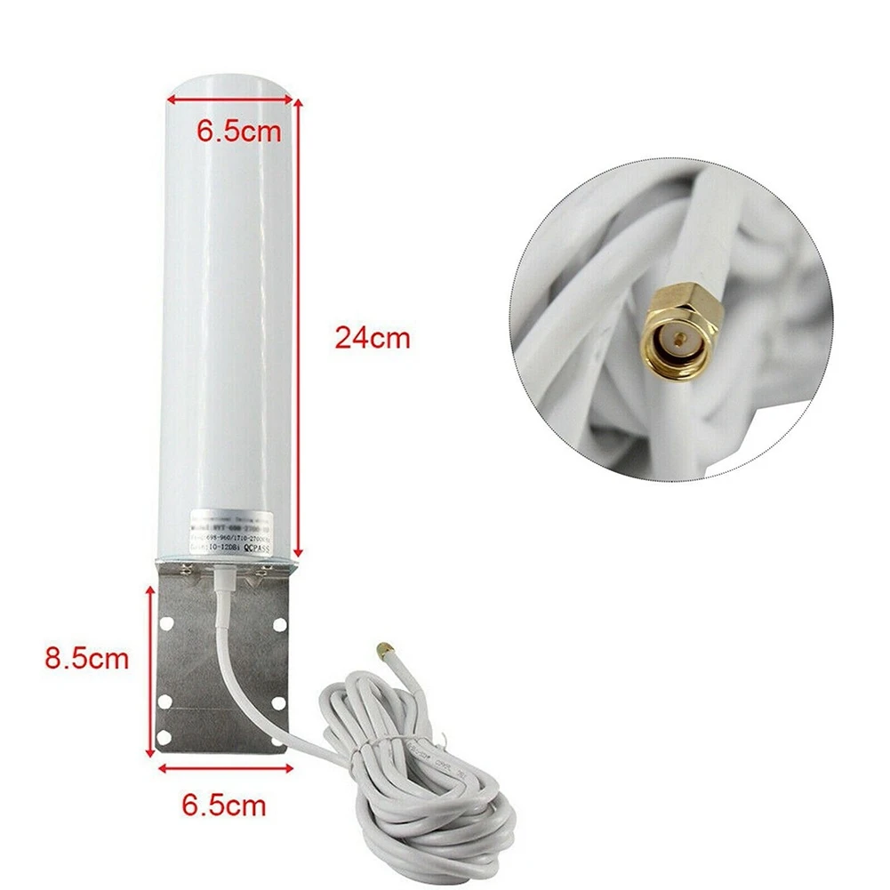 RAK Nebra Bobcat 신호 부스터 라우터 확장기용 12DBi 핫스팟 마이너, 야외 915Mhz 868Mhz LoRa 안테나, 2G 3G 4G