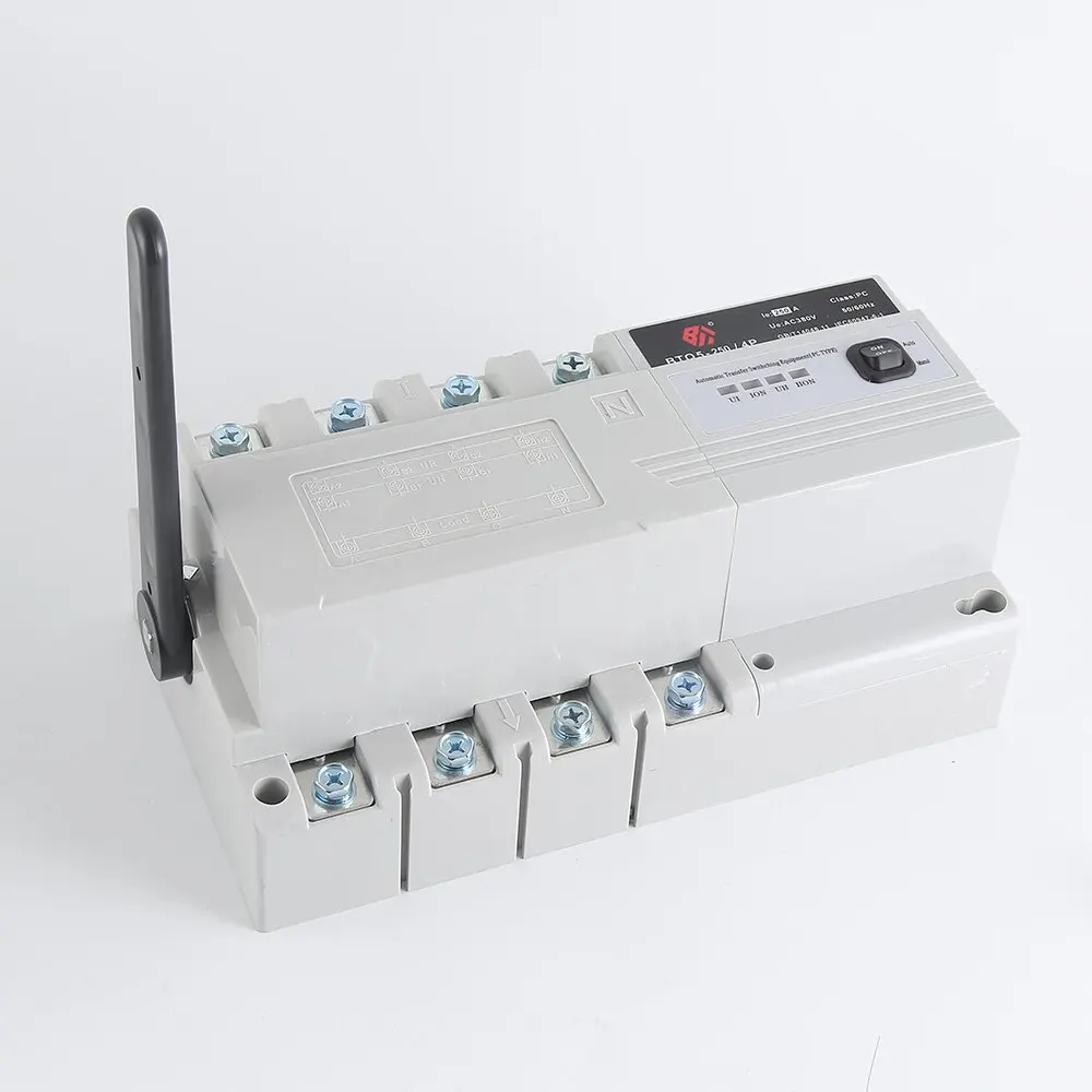 GEYA interruptor de transferencia autom&aacute;tica tipo G, interruptores selectores el&eacute;ctricos, clase ATS, PC, 4P, 250A, AC400V, autom