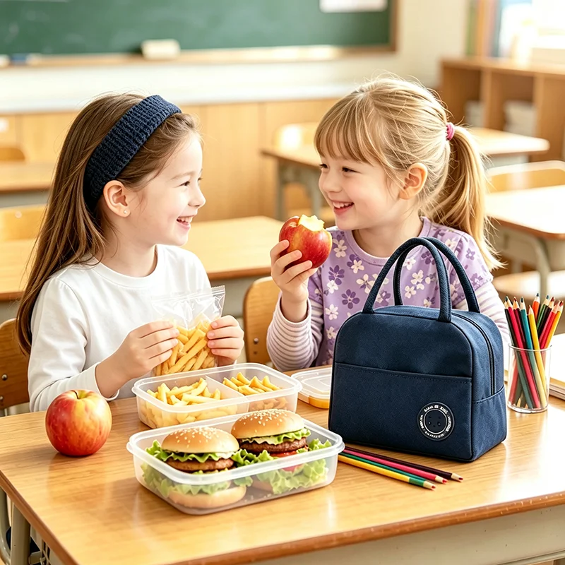 Thermal Bento Lunch Bag with Aluminum Foil Lining