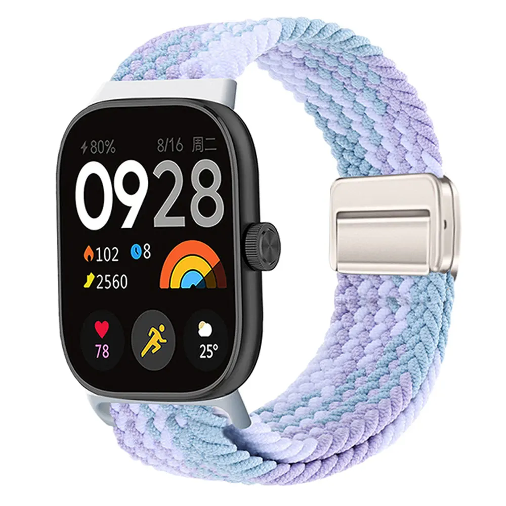 Magnetic Nylon Loop Sport Watchband - Versatile Replacement Bracelet Strap
