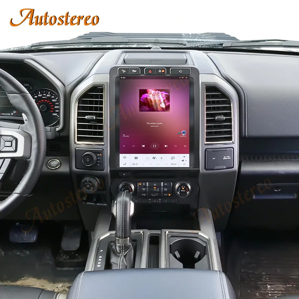 Android 11 For Ford F150 F250 SYNC SYNC3 2015-2021 Tesla Style Car GPS Navigation Multimedia Player Radio Tape Recorder Headunit