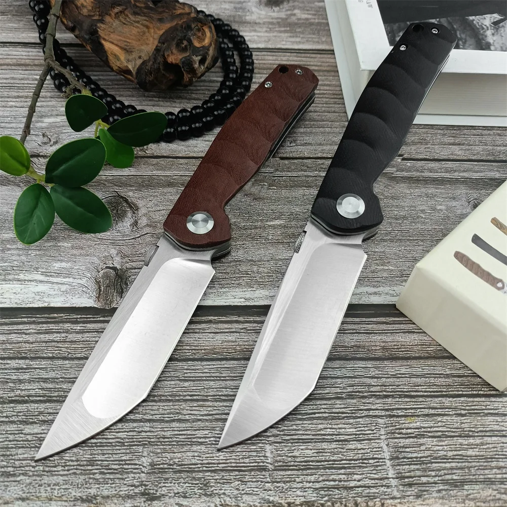 

Tactical Pocket Ball Bearing Folding Knife D2 Blade G10 Handles Survival EDC Knives Outdoor Camping Hunting Multifunction Tool