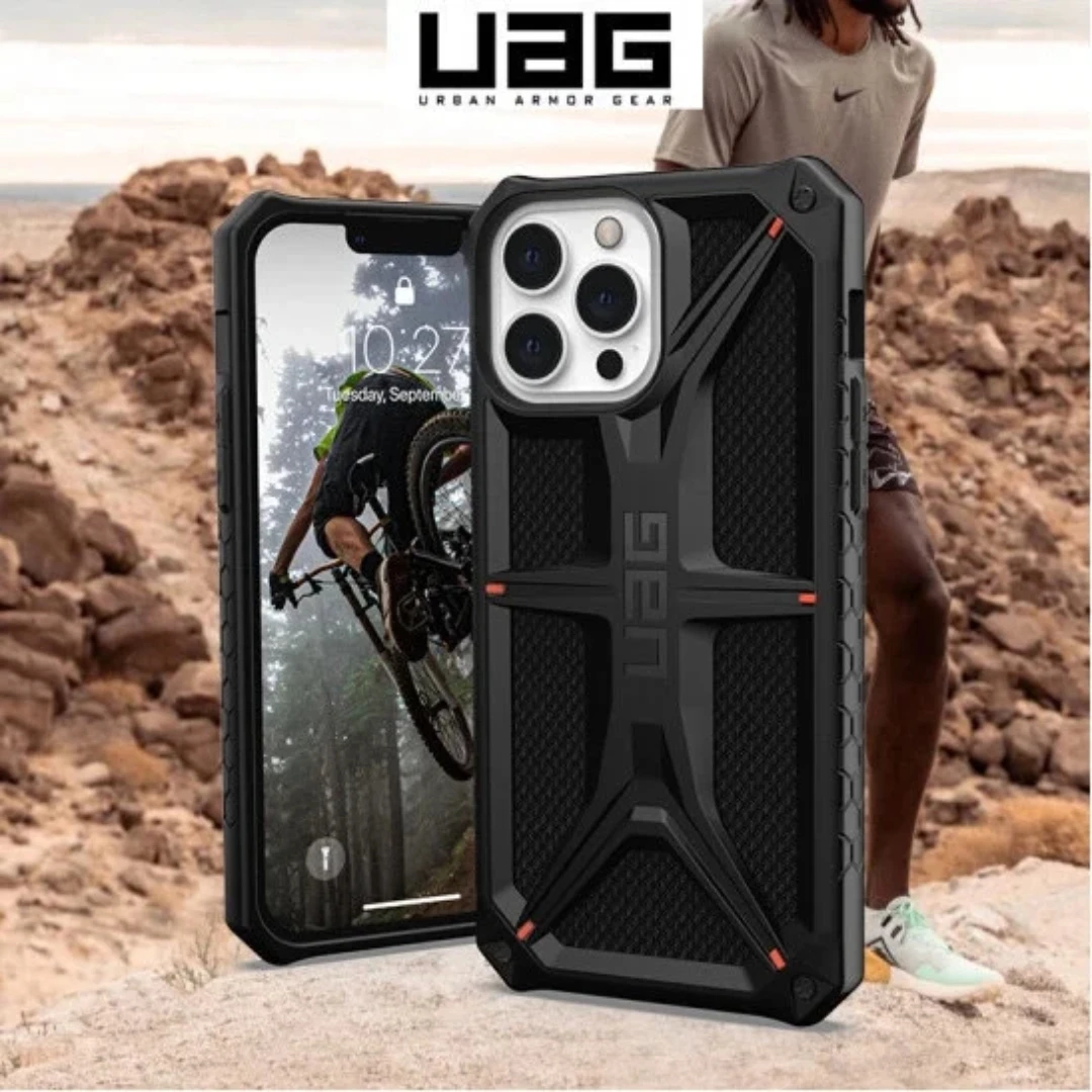 

Кевлар UAG Monarch®Чехол для Apple iPhone 12 13 14 15 Pro Max iPhone15 Plus защитный чехол для телефона