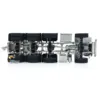 ScaleClub 1/14 10x10 8x8 Metal Radio Chassis for Toys RC Tractor Truck 3363 1851 3348 Car Vehicle Model TH23555 4