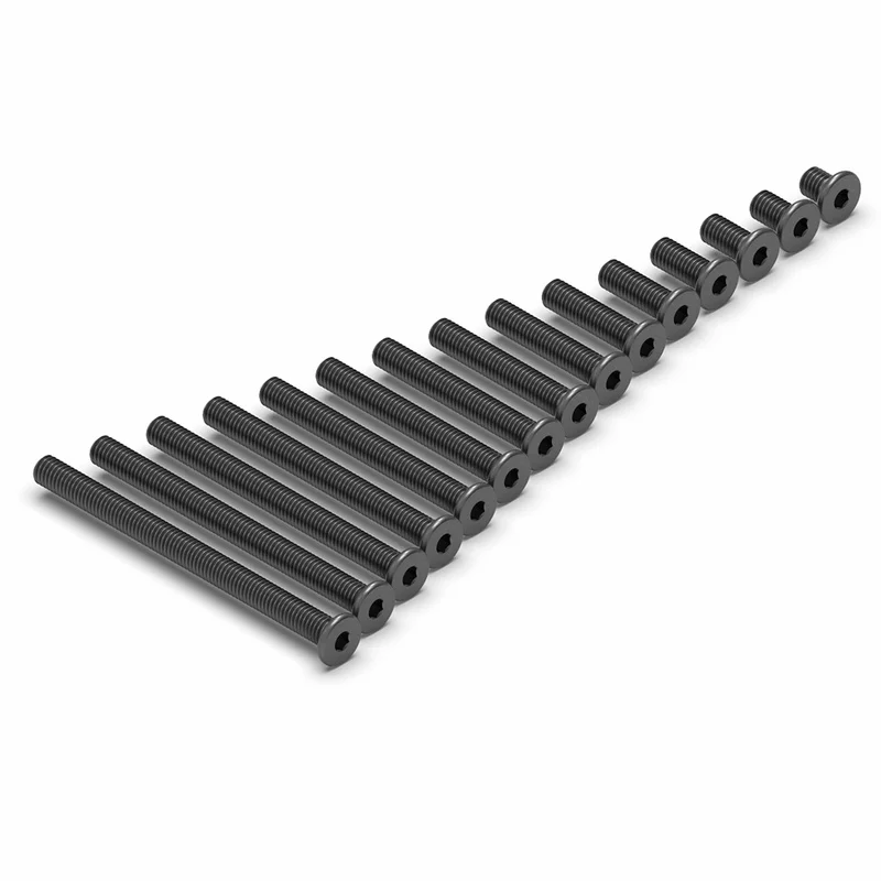 Bullone Nero A Testa Piatta Con Esagono Incassato - Foto 12