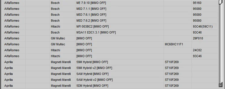 Ferramenta de Programação ECU Autotuner, Windows 4.51