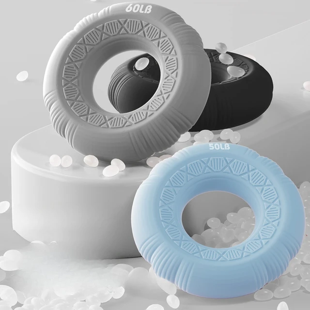 Professional Grip Ring Silicone Hand Grip Strength Exercise Arm Muscle Training Fitness Thickened Grip 2