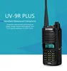 Baofeng-Waterproof Walkie Talkie, UV 9R Plus, Ham Radio, Cb Radio, Comunicador with FM Radio, 15W, 2Pcs 6