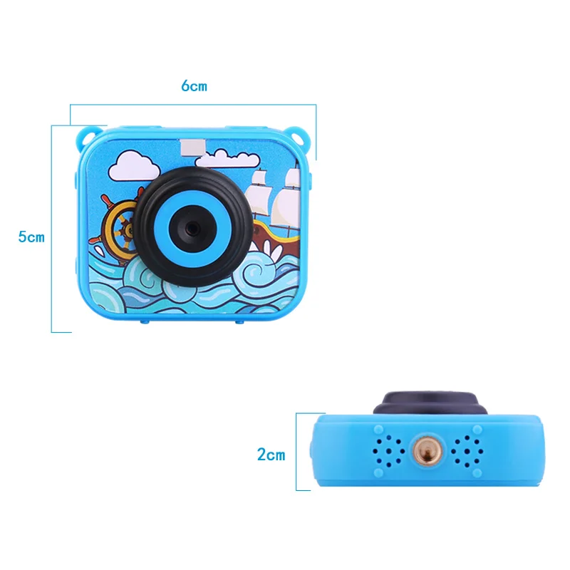 New children's camera video camera 1080P 30M underwater camera recorder with photo frame waterproof and anti-fall sports camera old digital camera