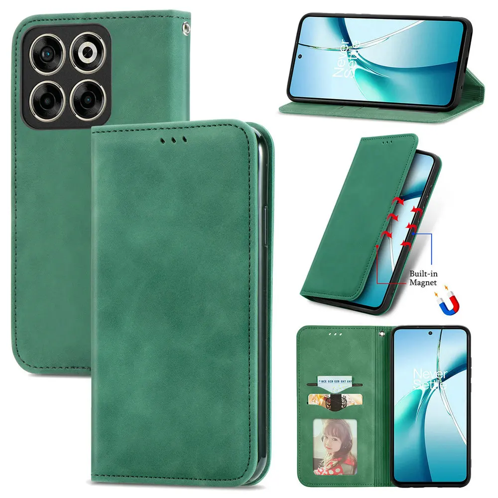 Luxury Smooth Wallet Flip Case - Premium Protection  Cover