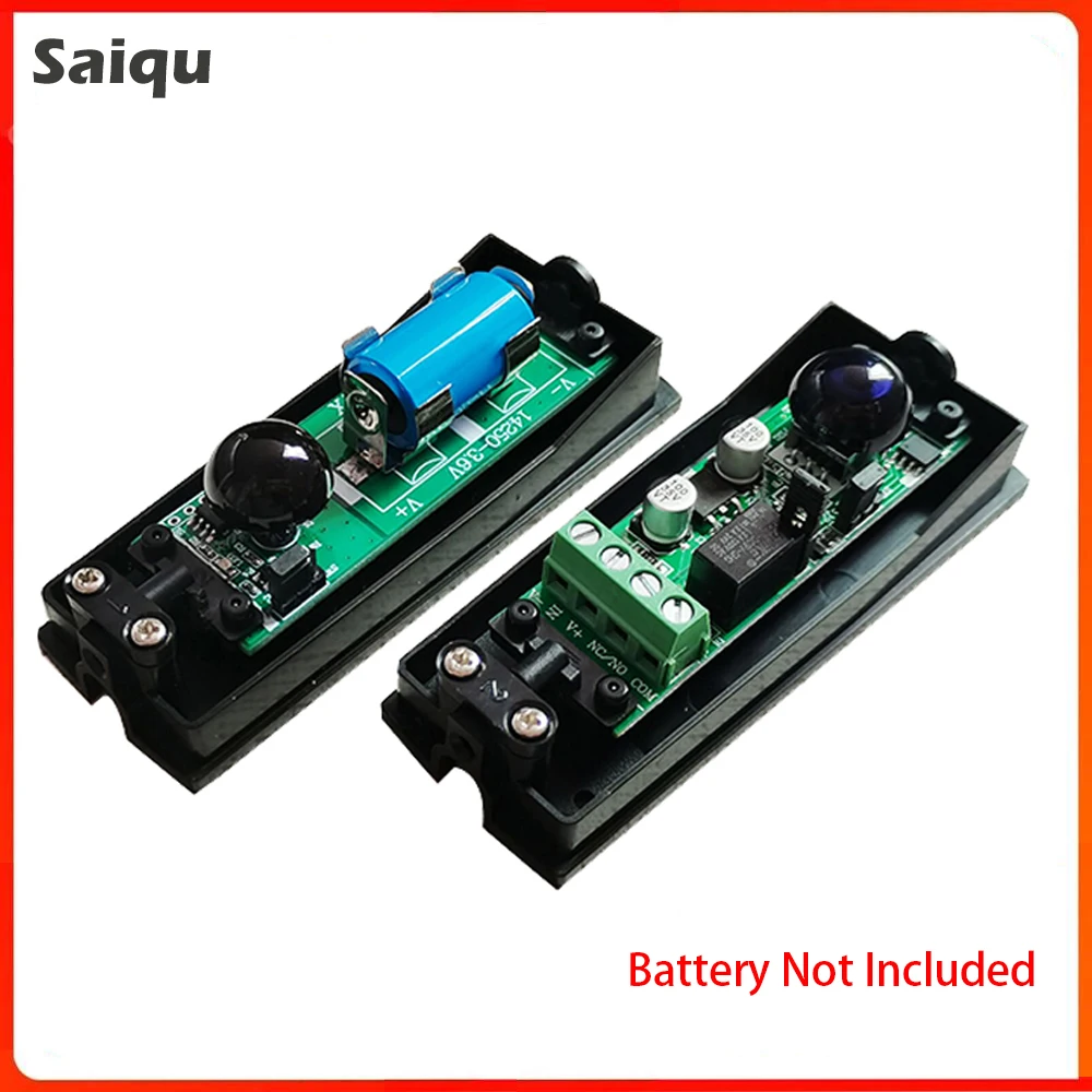 12-24V DC Photocell Infrared Sensor Detector Automatic Gate Barrier Sensor Infrared Safety Beam Photocell Detector Garage Door цена и фото