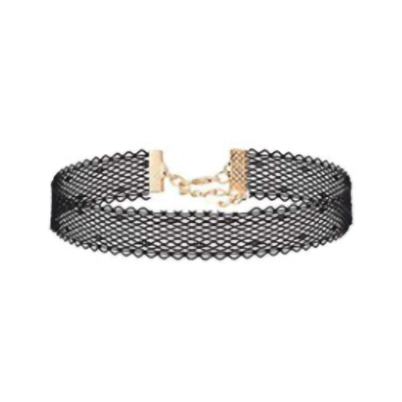 Choker Necklace With Pendants For Women Vintage Star Lace Neck Jewelry