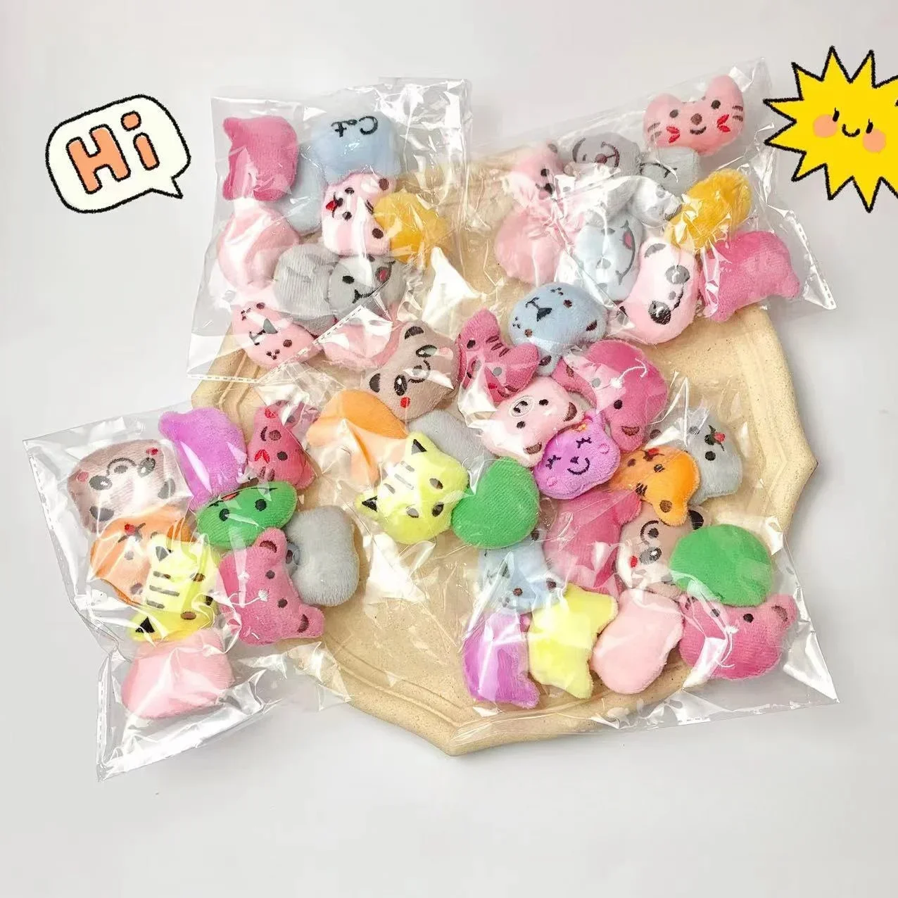 10/20PCS Dolls and 32MM Twisted Egg Mini Claw Machine Toy Accessories Cute Animal Plush Dolls for Kids Arcade Crane Machine Gift 4