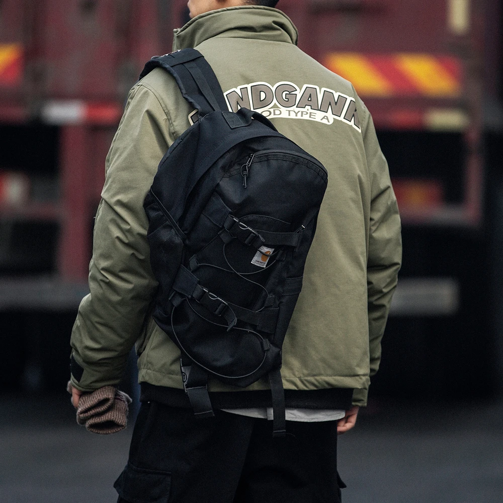 Winter Fashion Warm Parkas Korean Tactical Men\'s Padded Jacket Clothing Harajuku Casual Coats Kpop Multi Pocket Tops Male