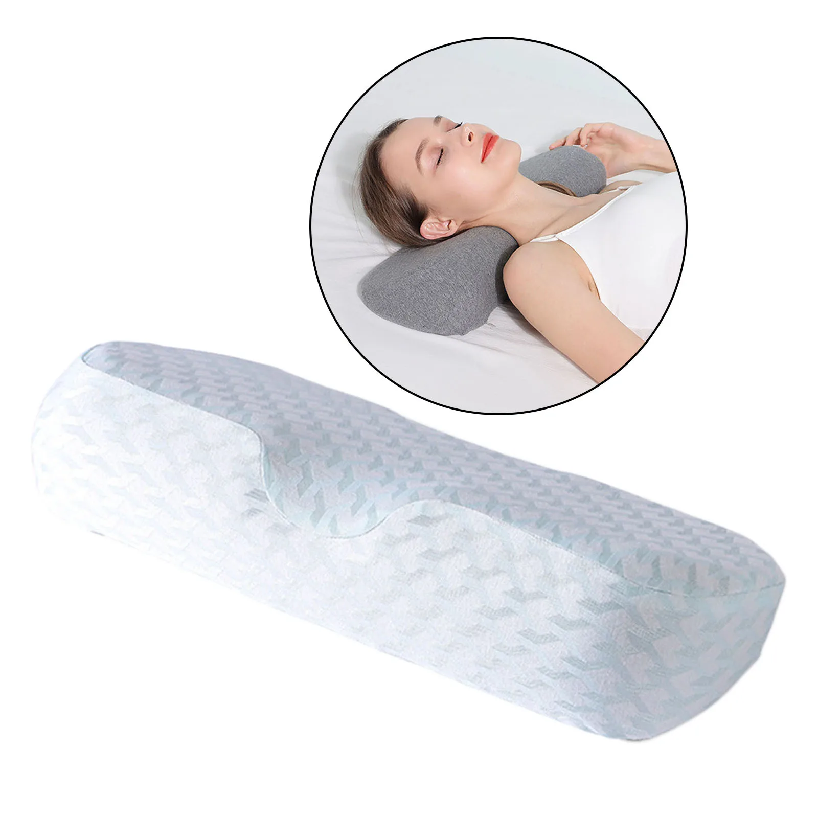 Cervical Pillow Memory Foam for Orthopedic Stomach Sleepers Stress