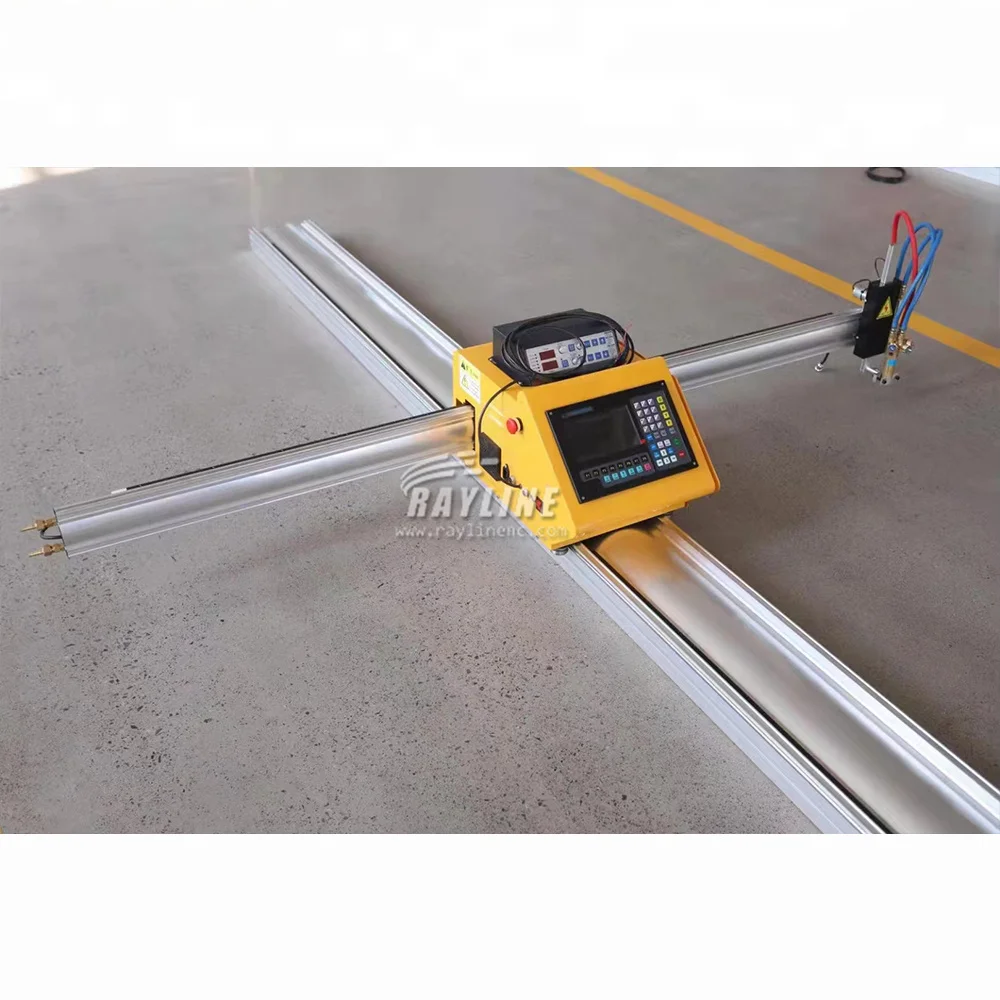 Cheap mini portable CNC flame plasma cutting machine small cnc plasma cutter 1500*3000mm  1500*6000mm 2 years warranty 2