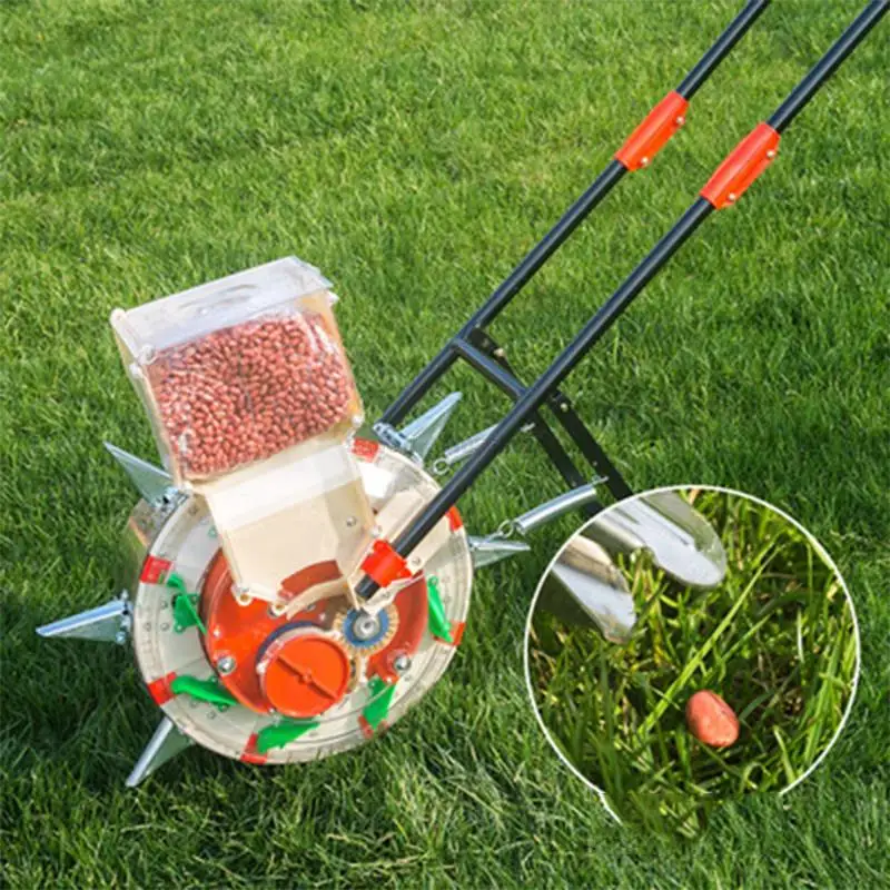 

Multi-function Hand-push Seeder, Corn, Cotton, Soybean Peanut Planter, Film-pressing Machine, Seed Planting Tool