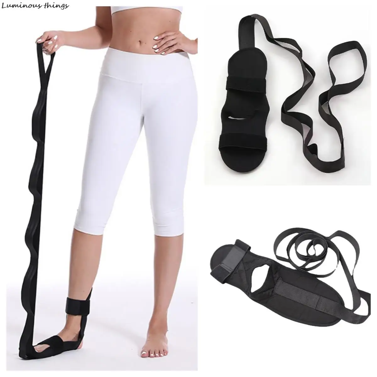 

Yoga Stretch Band Ligament Stretch Band Leg Correction Rehabilitation Trainer Segmented Adjustment Auxiliary Stretch Band