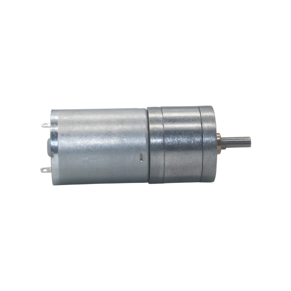 Gear motor JGA25-370 Geared motor DC motor 6V 12V 24V electric gear high torque 16/26/35/60/77/130/170/280/620/1360rpm