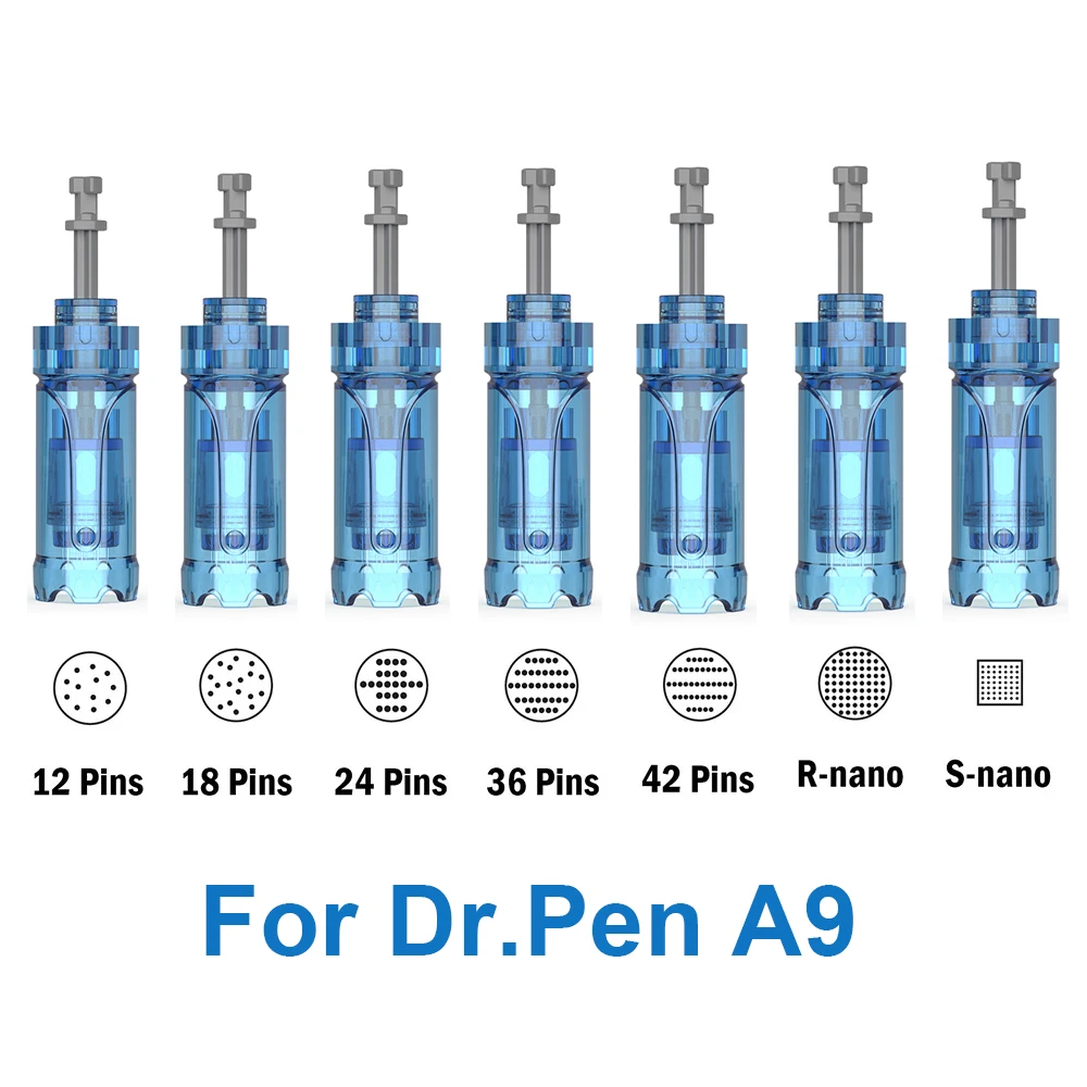Replacement Needles For Derma Pen Dr Pen A9 Microneedling Cartridges_voghion.com