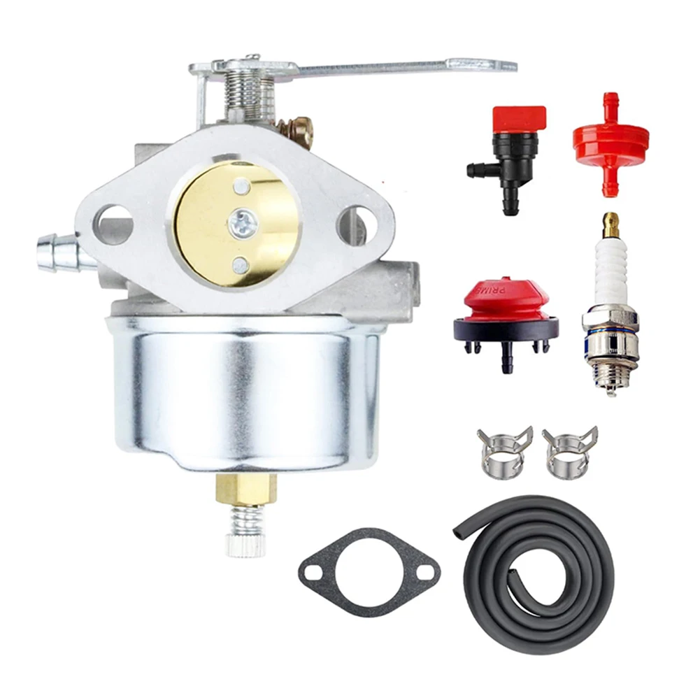 

4-х тактный горизонтальный двигатель 632325 632242 Hm100 для Tecumseh 632325, снегодувка, карбюратор, запасные части для Hhm80