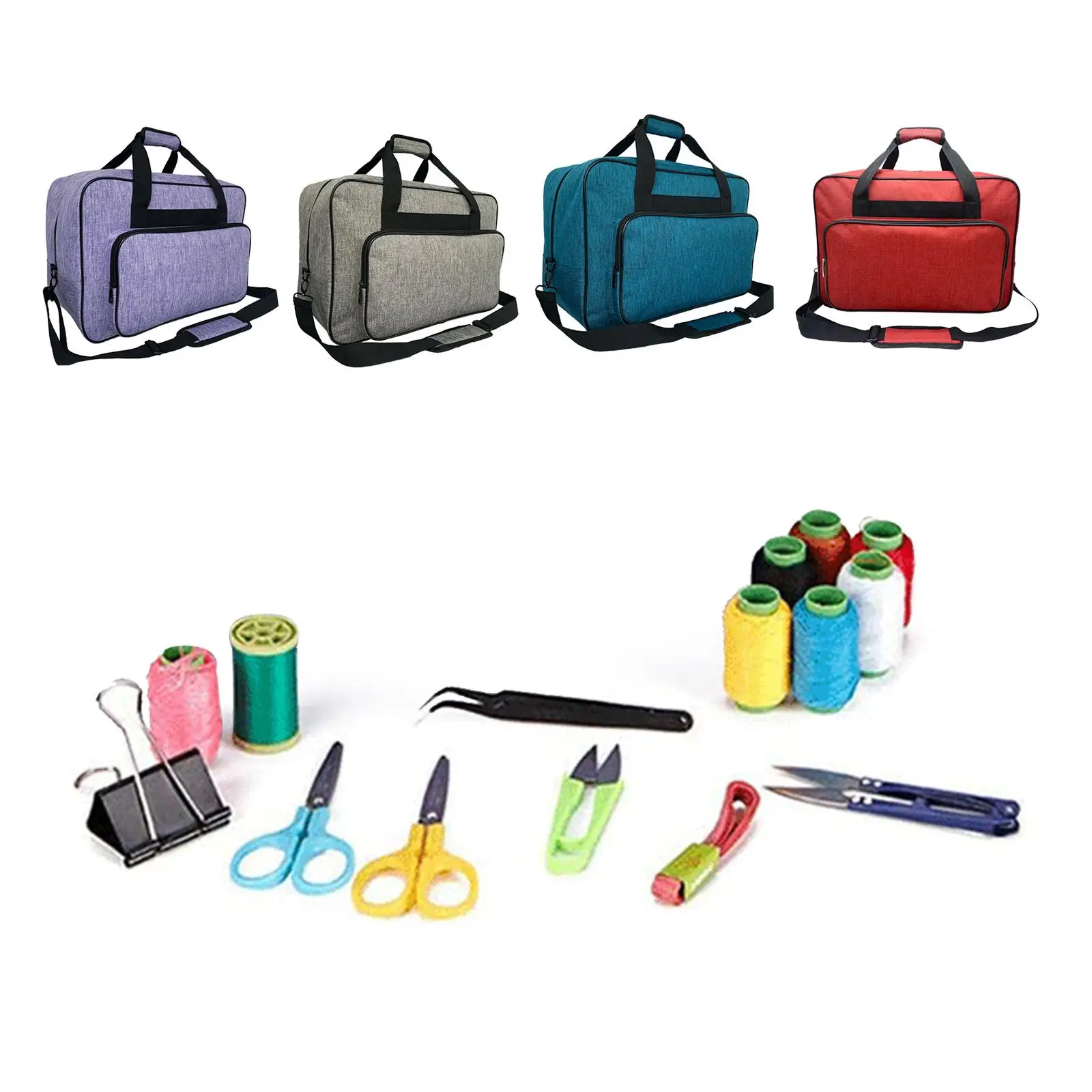 

Portable Sewing Machine Carry Bag Strong Storage Craft Bag Large Capacity