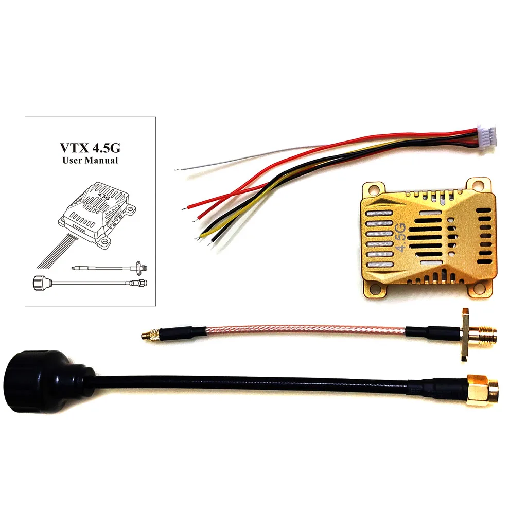 Kit FPV 4.5G 2.5W VTX + VRX 1.6G/4.5G - Émetteur et Récepteur Vidéo