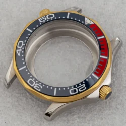 Seamaster 300 41mm Stainless Steel Waterproof Watchcase (Gold - silver 04)