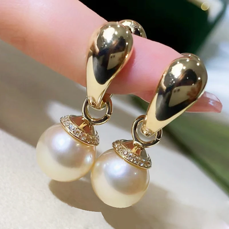 Boucles Oreilles Argent 925 Et Pierre Quartz Rose 10mm