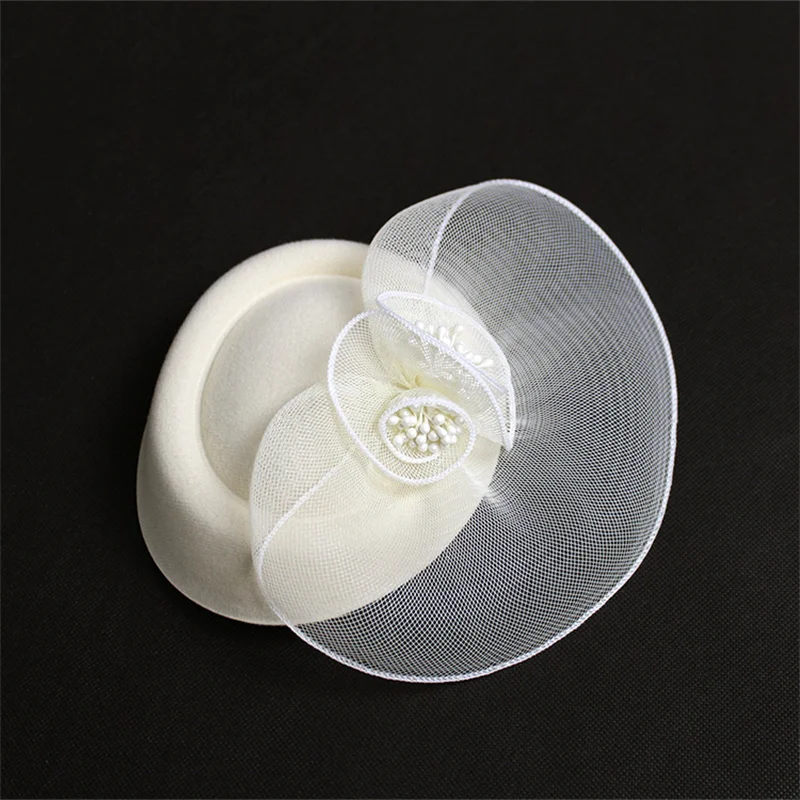 Flight Attendant Little Hat Ball Banquet Bride Bridesmaid Headdress