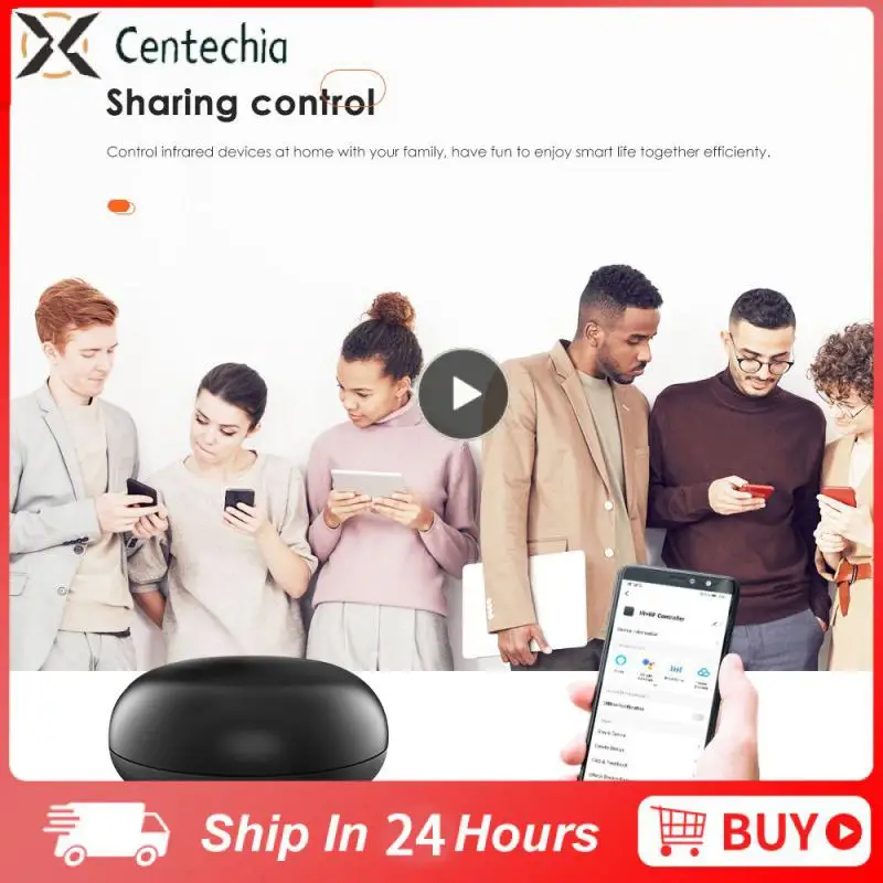 

Универсальный пульт дистанционного управления Tuya с поддержкой Wi-Fi и ИК-подсветкой