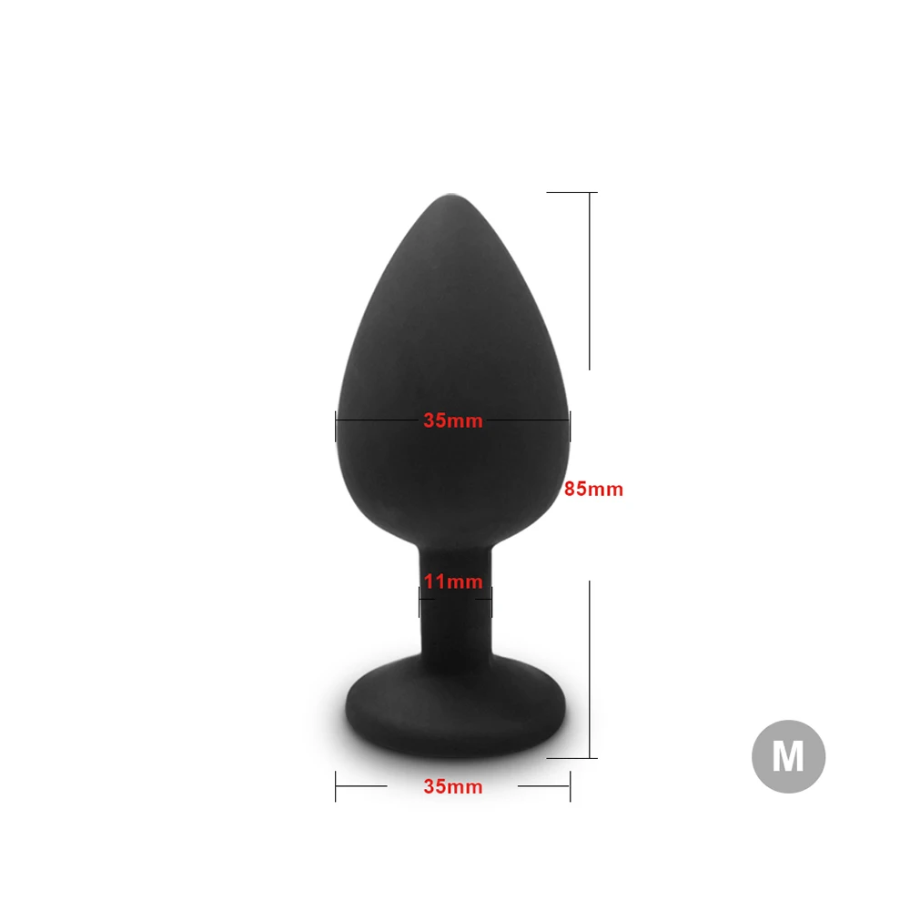 Soft Silicone 4pcs Anal Plug Mini Erotic Bullet Vibrator Butt Plug Sex Toy for Men Women Gay Couples Anal_voghion.com
