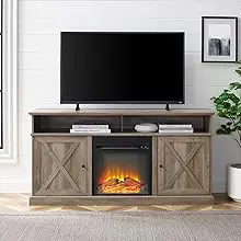 farmhouse tv stand entertainment center large tv stand media console wood tv stand fireplace