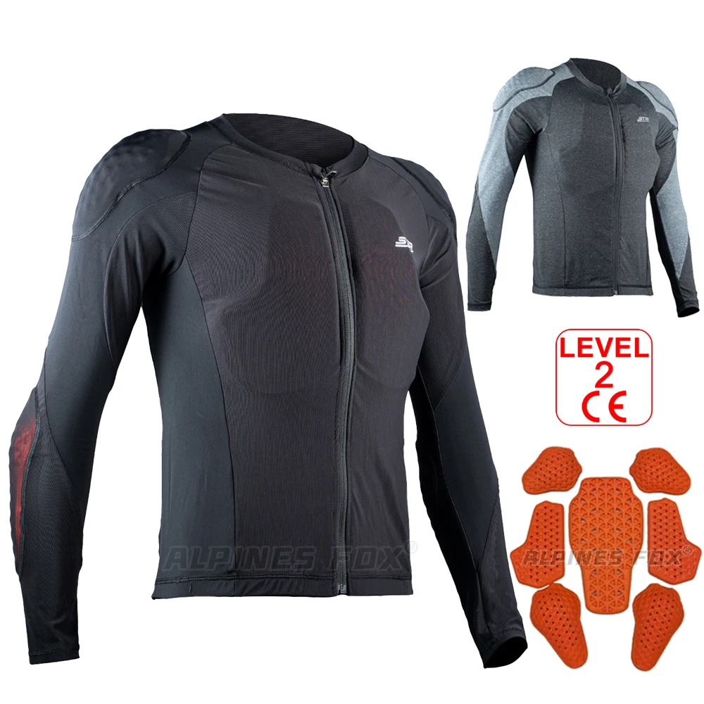 Summer Motorcycle Armor Jacket Moto Racing Riding Undershirt Breathable Men Women Soft Armor Clothing With 7pcs CE Protectors