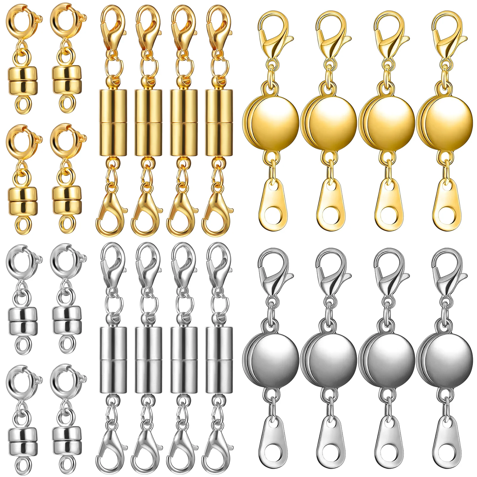 

Magnetic Necklace Buckle Clasp Clasps And Closures Connector For Jewelry Necklaces