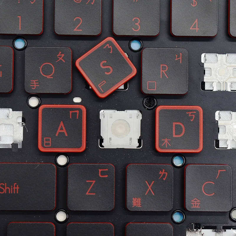 Substituição Keycap para Acer Nitro Scissor Retainer Clip Dobradiça Teclado Botão Chave An51551 An515-52 An515-53 An51541 An51531 - Imagem 2
