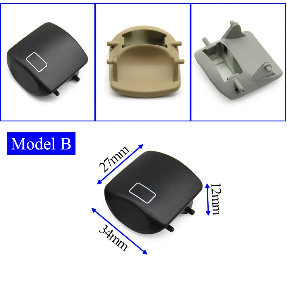 Car Sunroof Cover For Mercedes Benz W164 W251 Car Sunroof Switch Window Button Cover Trim ML GL R Class ML350 GL300 R500 16487025268K76 2005-