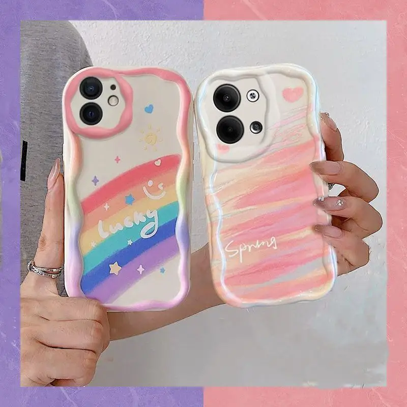 Rainbow Phone Case with Enhanced Design and Protection