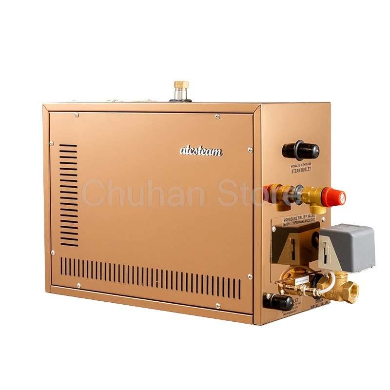 High Quality 12KW Self Draining Stainless Steel Electric Sauna Steam Bath Generator 2