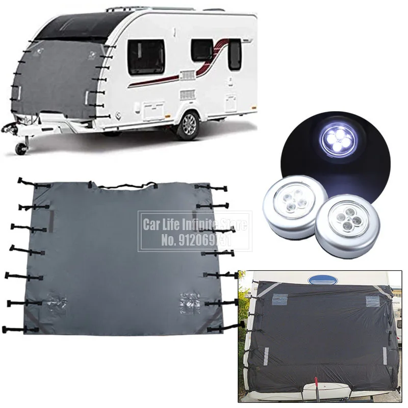 Special Rv Camper Caravan Front Towing Cover Protector Waterproof