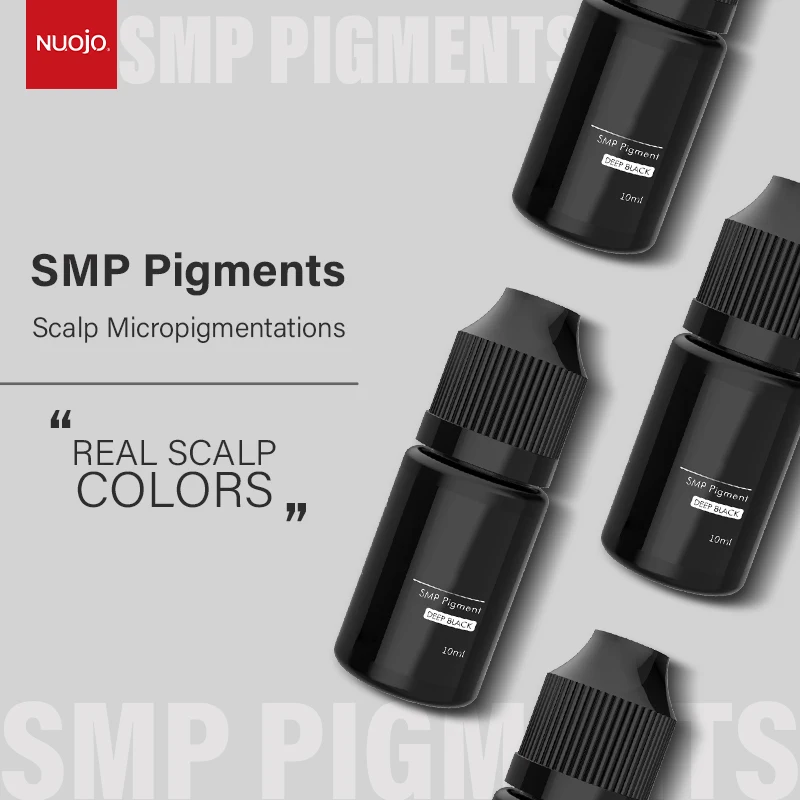 Season Der 10ML Deepest Black Micropigmentation Ink High Quality Liquid Hair Tattoo Pigments With No Discoloration SMP Inks