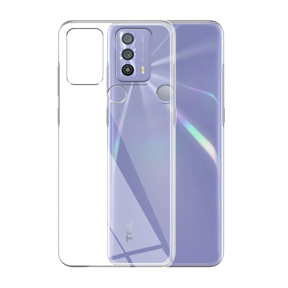 Crystal Clear Silicone Soft TPU Phone Cover – Transparent Protective Case