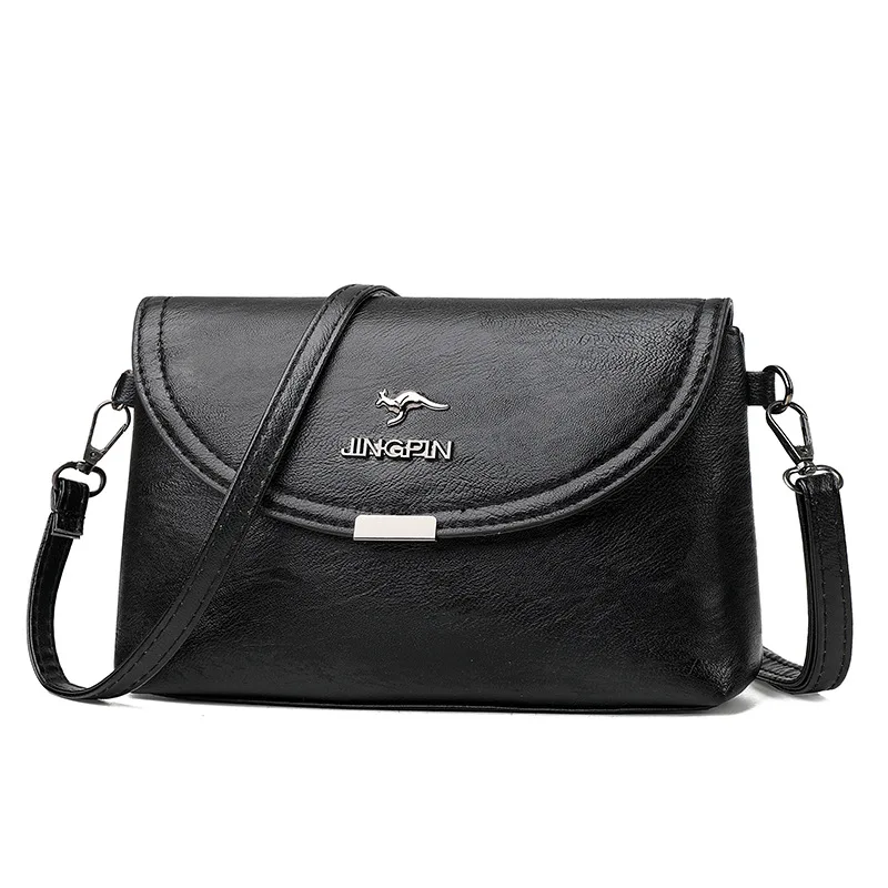 New Arrival Women's Crossbody Bag Single Shoulder Bag Elegant Style Lady's Small Pure Color PU Bag