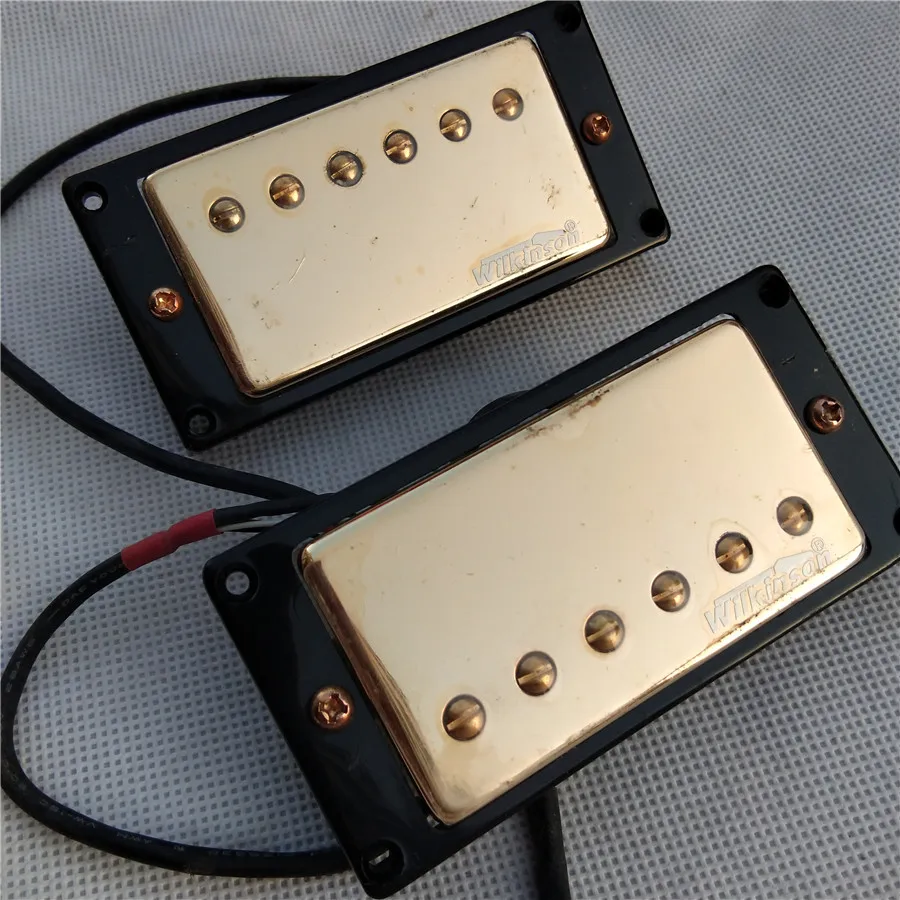 

2PCS Korean Gold Electric Guitar Closed Pickup,For LP/SG Electric Guitar BJH-151