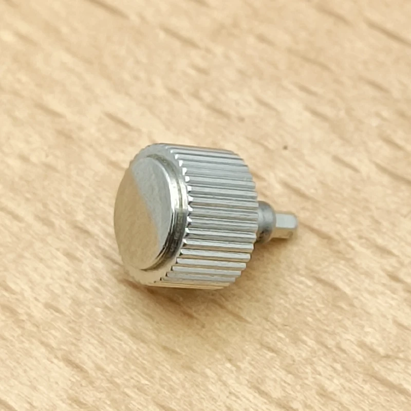 Elegant Silver Gold Black Watch Crown Replacement for NH Watch Movement Collection