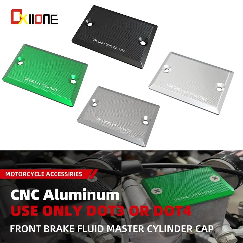 

Motorcycle Front Clutch Brake Fluid Master Cylinder Cap For Kawasaki Ninja 250R 650R EX250 EX650 Ninja 600R ZX-6/ZX-12R/European