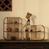 Bamboo Bo Gu Rack Tea Pot Tea Set Storage Lattice Rack Tea Table Shelf Wall Mounted Display Stand 3